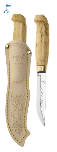 Marttiini Lynx 131 lo-kniven med läderslida - Knivar - 6416885078623 - 1