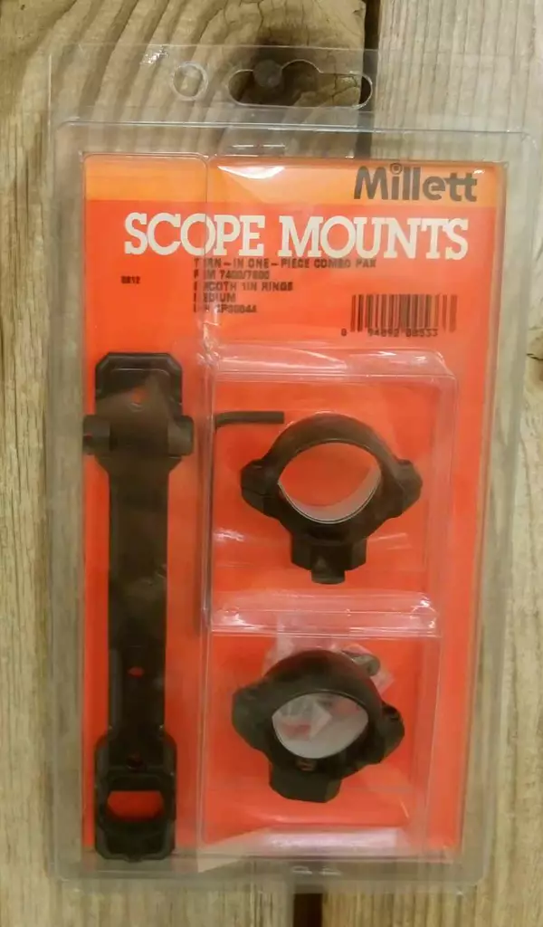 Millett Ring och Bas till Remington 7400/7600+1" ringar - Kikarfästen och ringar - 094092005333 - 1