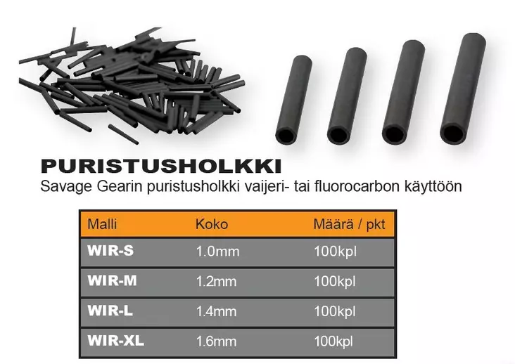 SG Wire Crimp presshylsa - Fiskarens arbetsredskap och tillbehör - 3950001252373 - 1