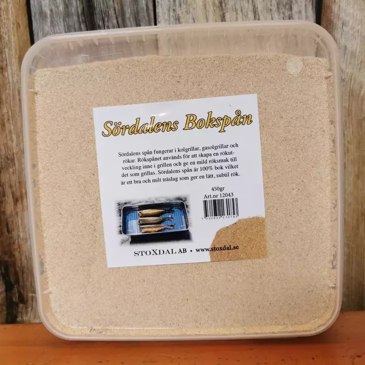 Sördalens rökningsspån bok - Fiskarens arbetsredskap och tillbehör - 7332932170753 - 1