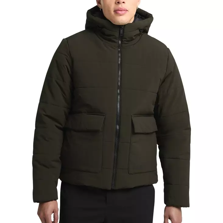Jack Wolfskin NORTHERN LITE HOODED M OBSIDIAN MOSS vinterjacka S - Gröna / bruna rockar och västar - 4064886547093 - 1