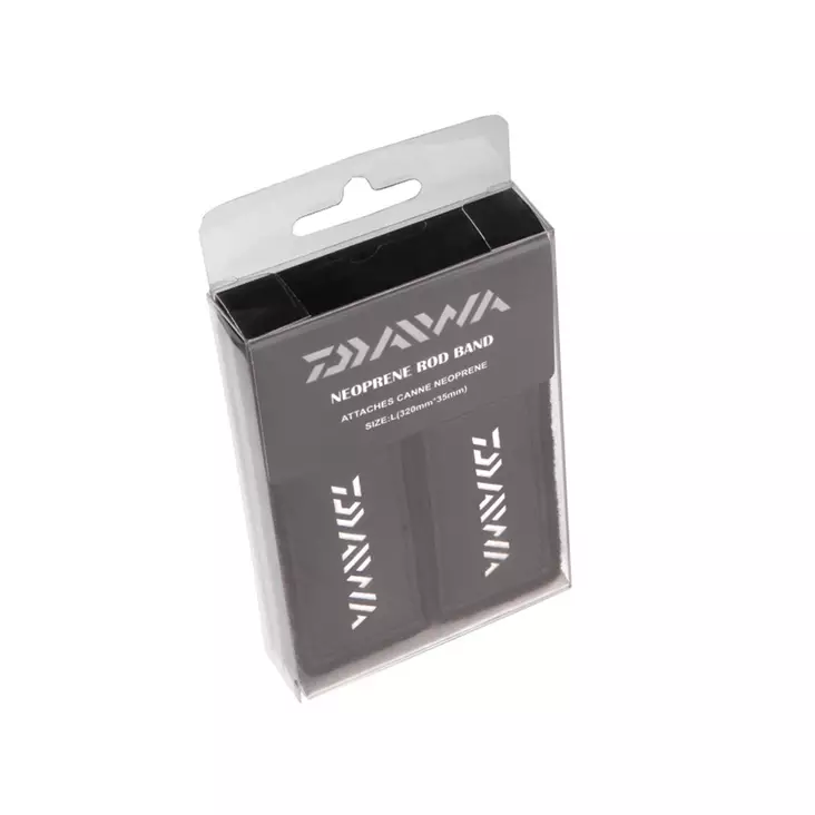 Daiwa Neoprene Rod Bands -Spörem S - Fiskarens arbetsredskap och tillbehör - 4027093317583 - 1