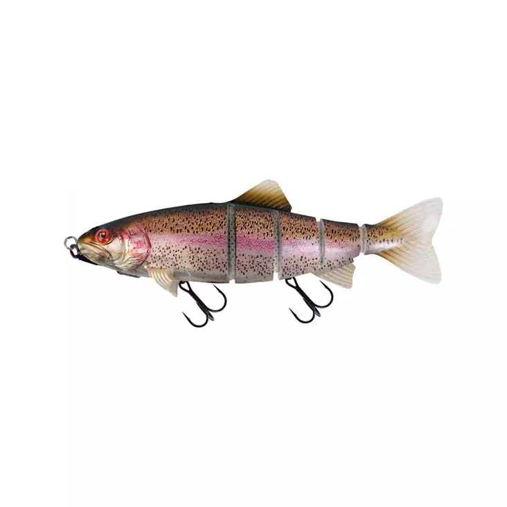 Fox Rage Replicant Jointed Trout Shallow 14cm 40g Supernatural Rainbow Trout - Jiggar - 5056212134583 - 1