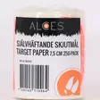Alces självhäftande mål 7,5 cm 250st - Skjutstöd och tavlor - 7340143710064 - 2