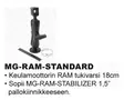 MotorGuide Ram stödskaft till förmotor 18cm - Tillbehör till utombordare - 089287104694 - 1