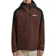 Jack Wolfskin EAGLE PEAK 2L Hot Choc Shell Jacka S - Gröna / bruna rockar och västar - 4064886588904 - 1