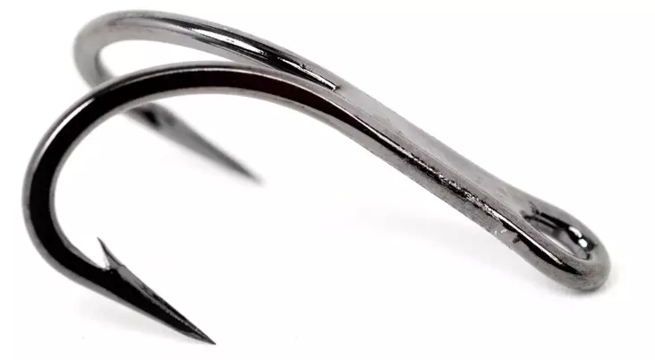 Guideline 2-krok Double Tube Hook tubflugekrok - Fiske krokar - 3950001240264 - 1