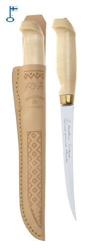 Marttiini File'kniv Classic 6" med läderslida - Knivar - 6416885372004 - 1