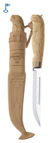 Marttiini Lynx 138 kniv med läderslida - Knivar - 6416885082804 - 1