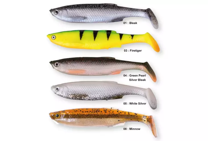 Savage Gear 3D Bleak Paddle Tail 8cm - Jiggar - 3950001253394 - 1