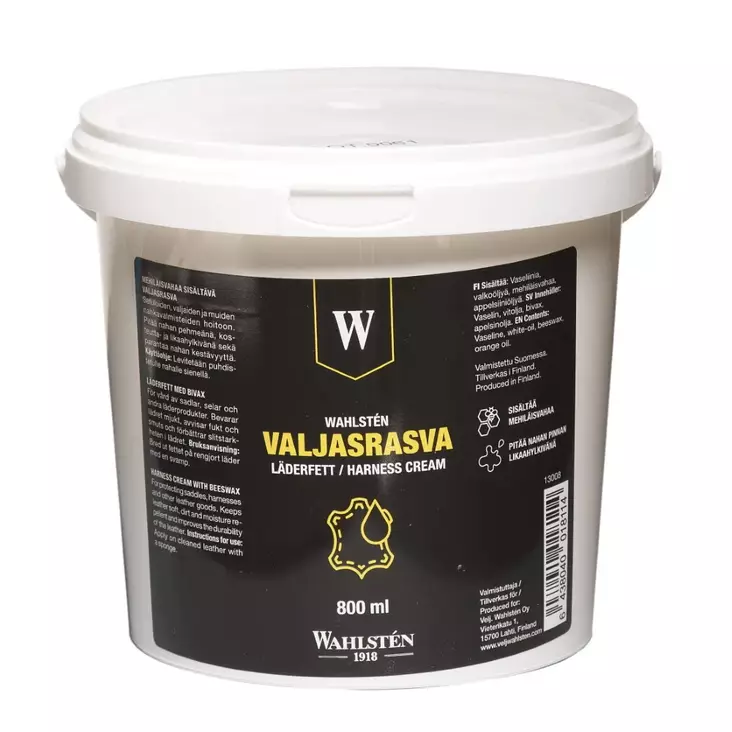 W-läderfett för selar 800 ml - Skovårdsprodukter och tillbehör - 6438040018114 - 2