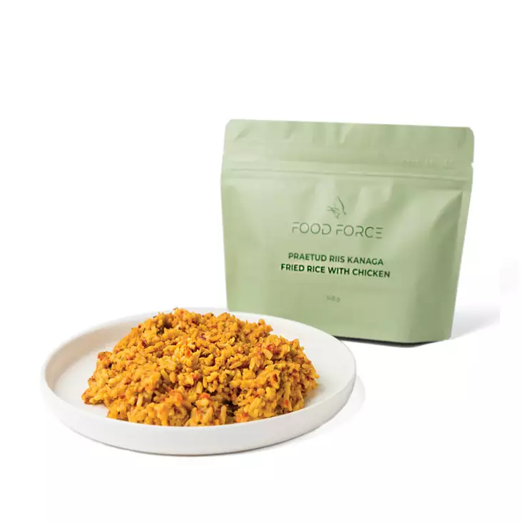 Food Force Stekt Ris med Kyckling 148g - Vandrings mat - 4745090392944 - 1