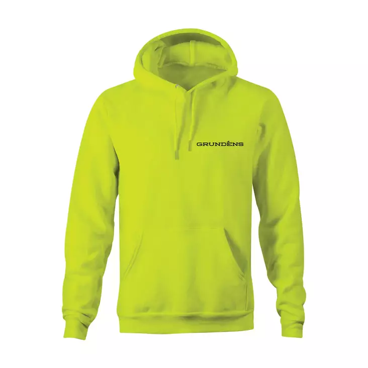 Grundéns Displacement DWR Hoodie Hi-Vis Yellow - Skjortor och tröjor - 7332525249804 - 1