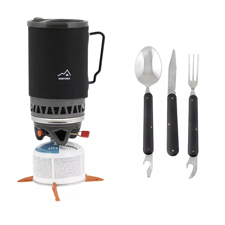 Nortrek HOT 1,4L campingkök - Småtillbehör för vandring - 3950001300074 - 1