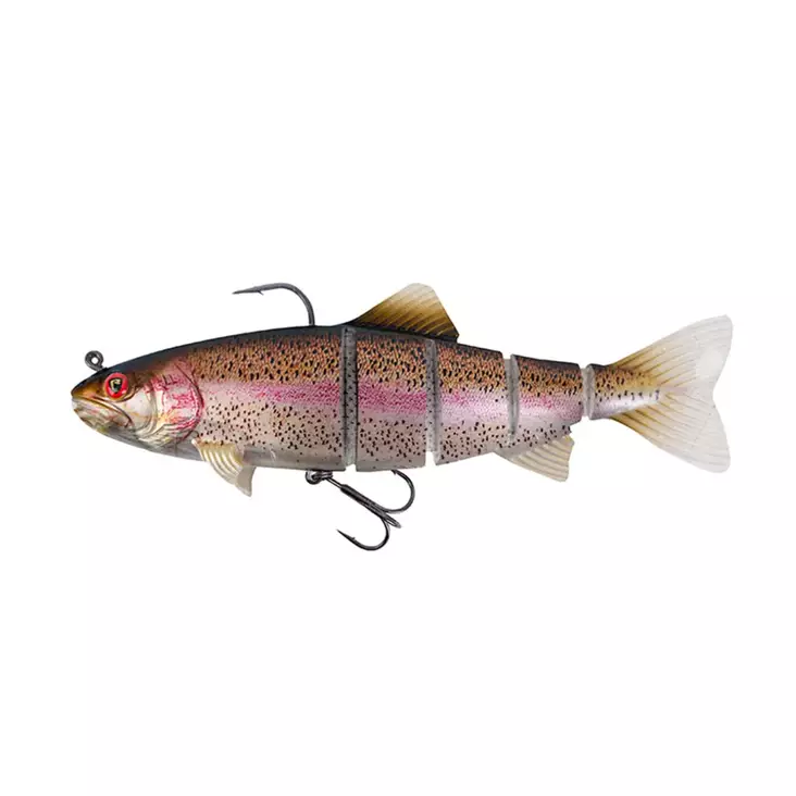 Fox Rage Replicant Trout Jointed 18cm Supernatural Rainbow Trout - Jiggar - 5056212130184 - 1