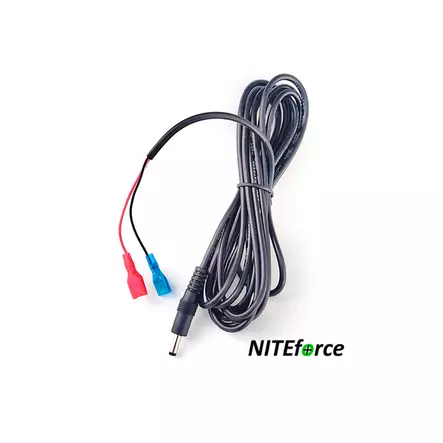 NITEforce 3m batterikabel för 6V/12V extern strömkälla - Viltkameror - 6430061581745 - 1