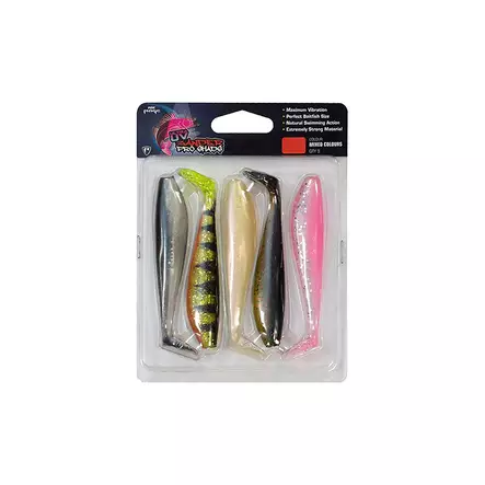 Fox Rage Zander Pro UV Mix Pack 14cm - Jiggar - 5056212116225 - 1