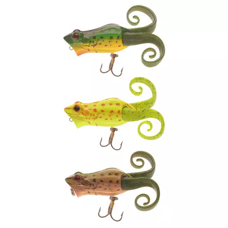 Berkley Power Pop Frog 3-pack - Fiskedrag - 028632969045 - 1