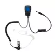 Lafayette Miniheadset 6121, monofon + hörselsnäcka - Radiotelefons tillbehör - 7332020061215 - 2
