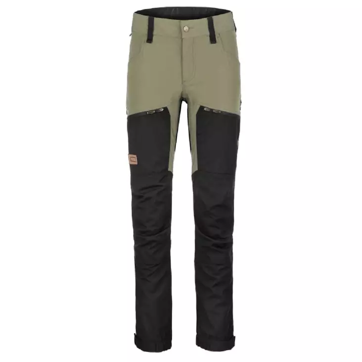 Anar Gahta Curved Olive/Svarta vandringsbyxor för kvinnor - Gröna / bruna byxor - 3950001291075 - 1