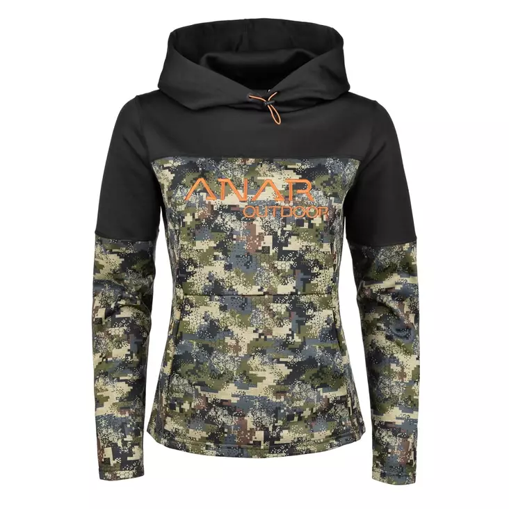 Anar Galda, camo -hoodie dam - Skjortor och tröjor - 3950001288075 - 1