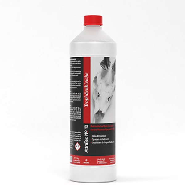 Attratec No 10 Blekmedel för trofe' 1l - Trofe' hantering - 4260335480175 - 1