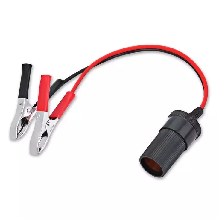 Enjoy 12V batteriadapter med klämmor - Viltkameror - 6438195018915 - 1
