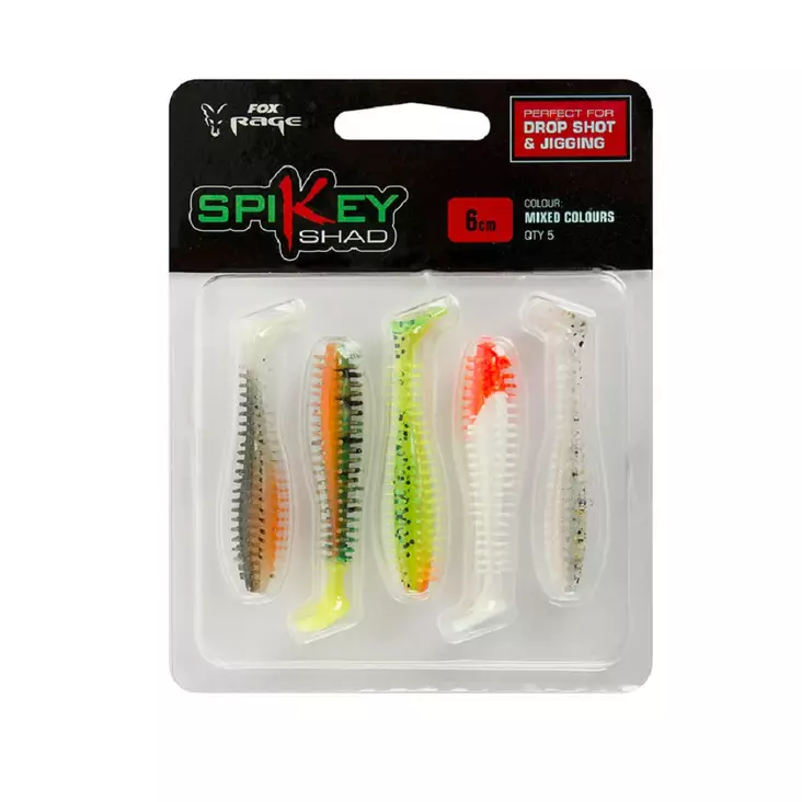 Fox Rage Spikey 6cm 5st Jiggar färgsortiment - Jiggar - 5055350276655 - 1