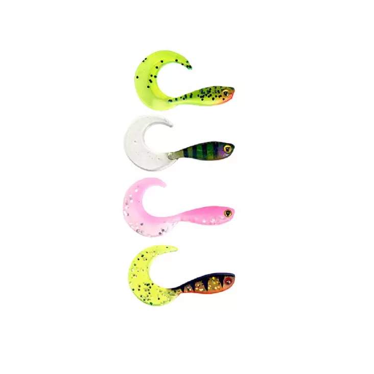 Fox Rage UV Micro Grub 4cm 8st färg sortiment -jigg - Jiggar - 5056212123315 - 1