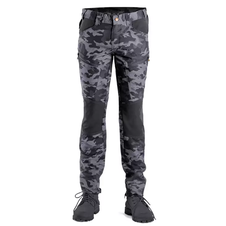 Haunter Nora Black Camo fritidsbyxa - Camouflage byxor - 7340143714505 - 1