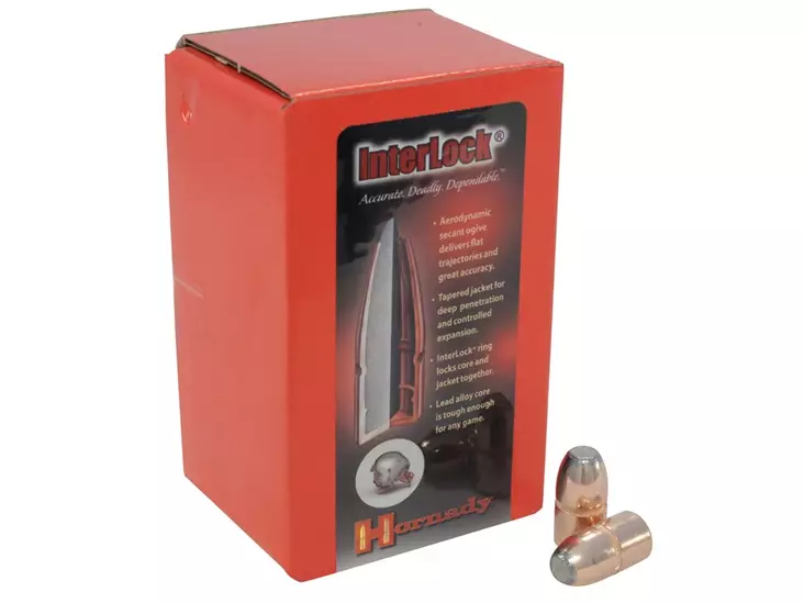 Hornady Kula .458 22,70g Interlock FP 50st - Kulor och Hagel - 090255245035 - 1