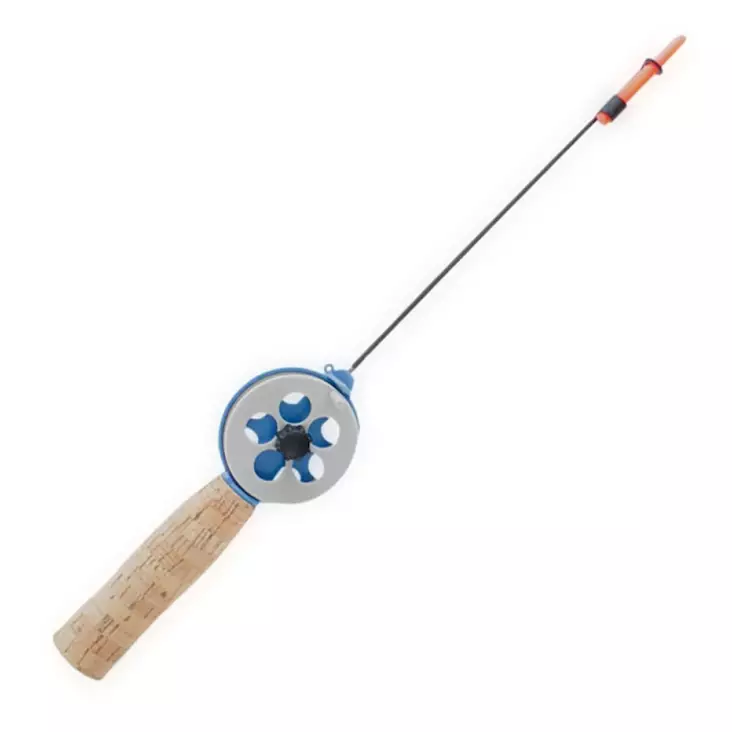 Jonttu 50 Korkhandtag isfiskespö med justerbar spets - Pimpelspön ,pimpelrullar - 6420615483595 - 1