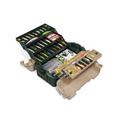 Fiske Box Plano 8616 Magnum, öppnas i mitten - Fiske boxar - 024099086165 - 1