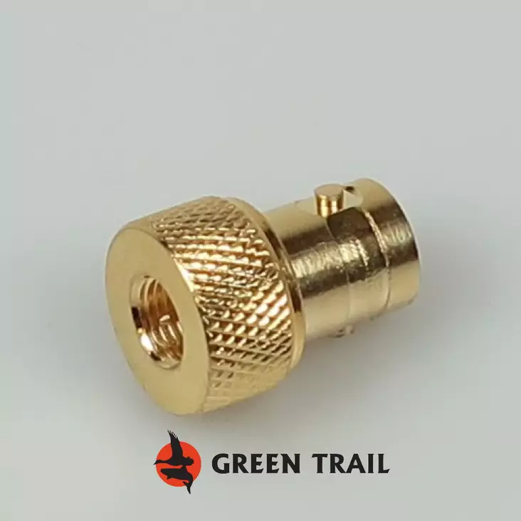 SMA-hane/BNC-hona Guld adapter - Radiotelefons tillbehör - 3950001271145 - 1