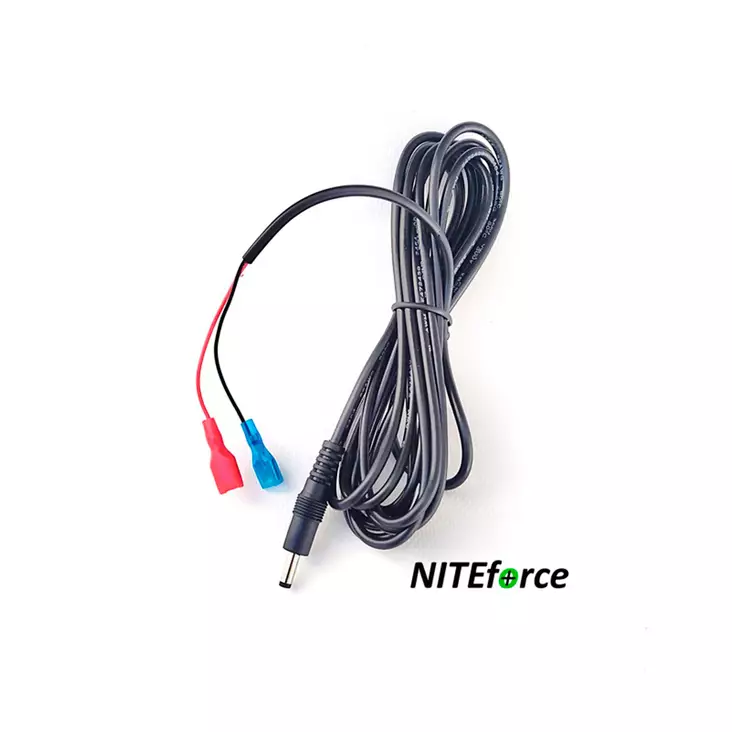 NITEforce 3m batterikabel för 6V/12V extern strömkälla - Viltkameror - 6430061581745 - 1