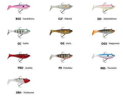 Storm Suspending Wild Tail Shad fiskejigg - Jiggar - 039984148255 - 1