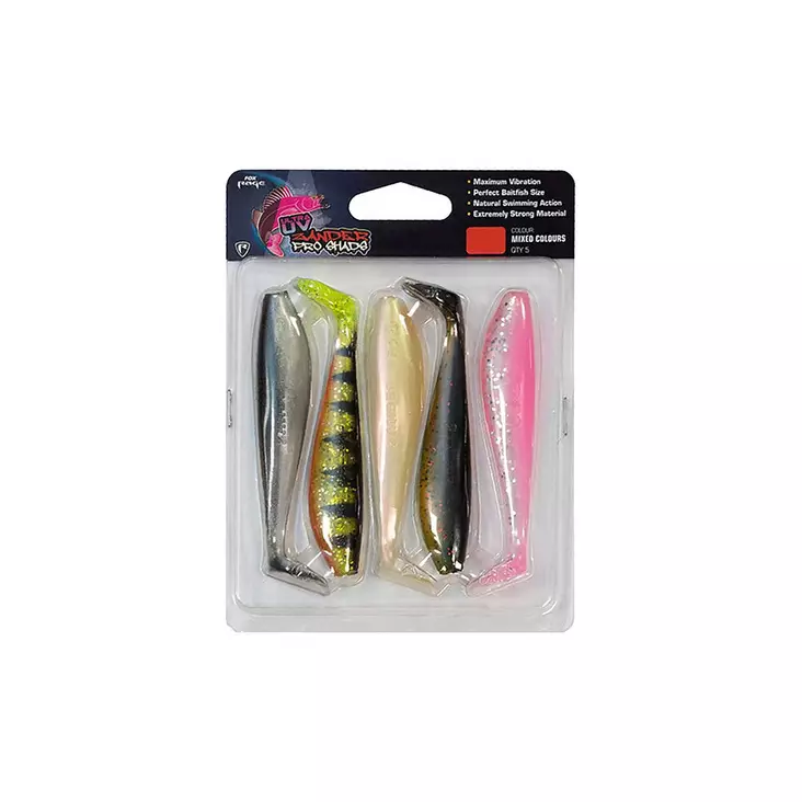 Fox Rage Zander Pro UV Mix Pack 14cm - Jiggar - 5056212116225 - 1