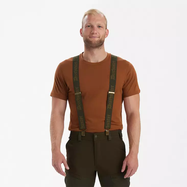 Deerhunter Logo Braces with Clips -Hängslor - Bält och hängslen - 5702827189085 - 1