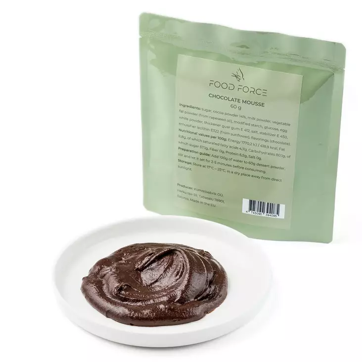 Food Force Chokladmousse 60g - Vandrings mat - 4745090394085 - 1