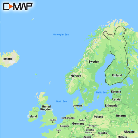 C-Map Discover kartkort Finska inre vatten - Kartkort - 9420064119295 - 1
