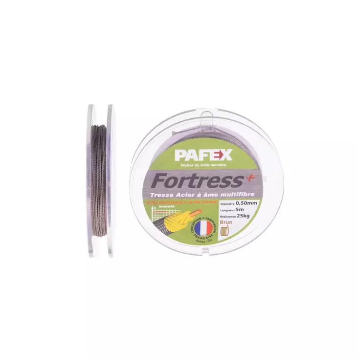 Pafex Fortress Predator -Tafslina 3m 25kg - 0,50mm - Tafsar och beteslås - 6420071118055 - 1