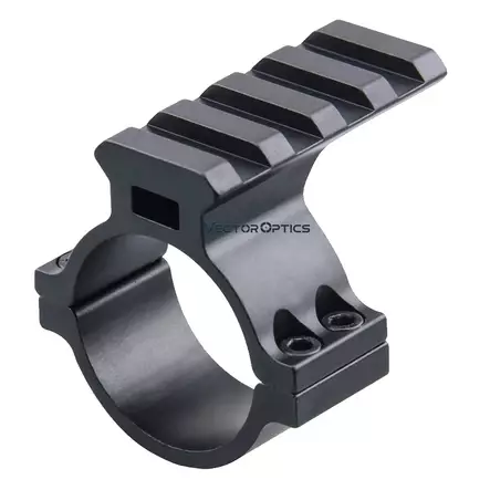 X-ACCU 30mm/1" ring med Picatinny skena - Kikarfästen och ringar - 0700381147706 - 1