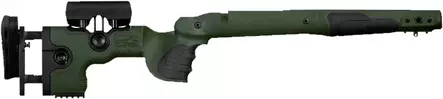 GRS Bifrost Tikka T3/T3X Stock + Bag Rider Combo med grön stock - Kolv till vapen - 3950001298616 - 2