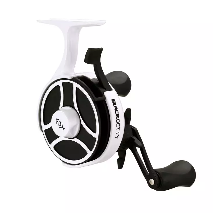 13 Fishing Black Betty FreeFall Ghost LH - Pimpelspön ,pimpelrullar - 812543032956 - 1