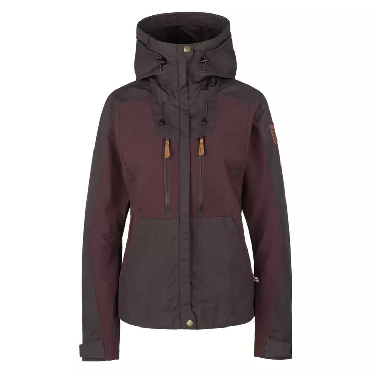 Anar Galda, mörk lila dam vandringsjacka - Gröna / bruna rockar och västar - 3950001288136 - 1