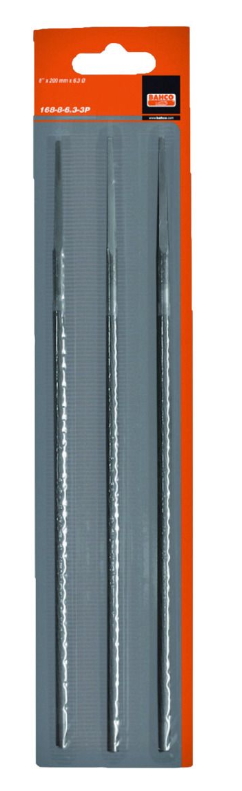 Bahco Motorsågsfil 3st - Passplatsens röjning och skötsel - 3950001264666 - 1