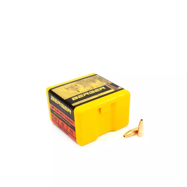 Berger Kula .224 52 gr FB Varmint 100st - Kulor och Hagel - 679459223096 - 1