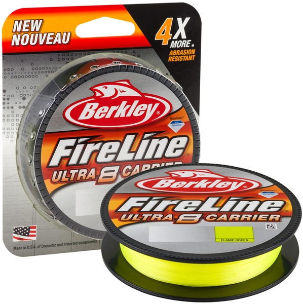 Berkley FireLine Ultra 8 Fl. Green Flätad-lina - Spunna linor - 3950001243876 - 1