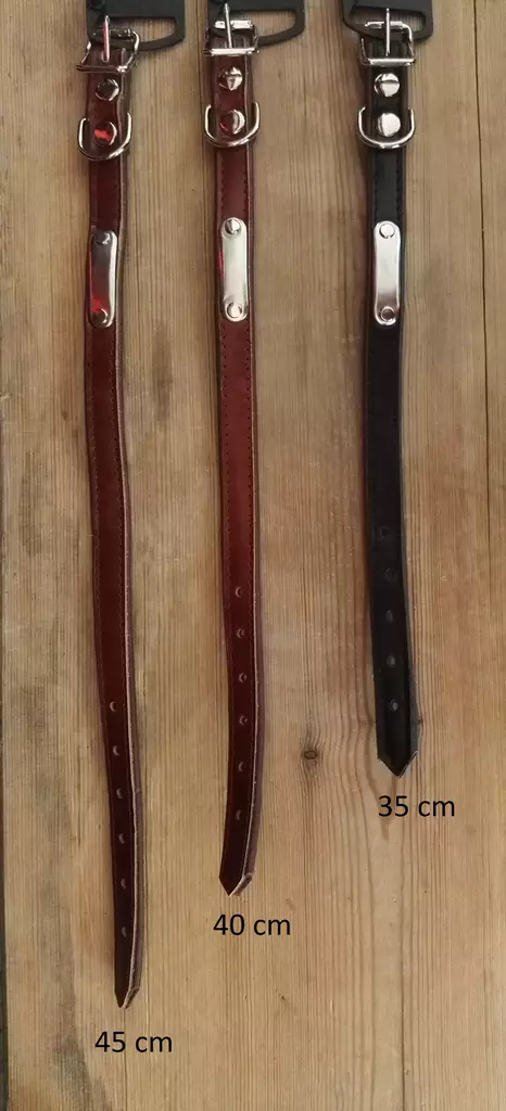 Jokke Pluto Läderhalsband, 20 mm - Hundhalsband och selar - 3950001235536 - 1