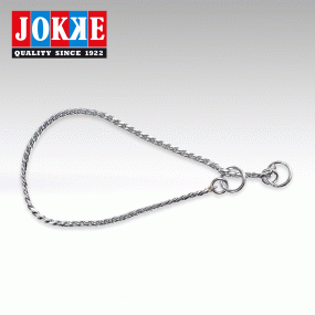 Jokke Snake Chrome utställnings halsband 25cm x 2,0mm - Hundhalsband och selar - 6417114352026 - 1